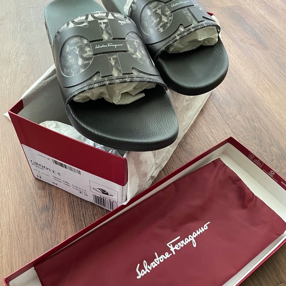 Ferragamo Mens Sliders